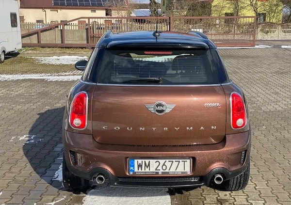 MINI Countryman cena 44900 przebieg: 75848, rok produkcji 2014 z Wałcz małe 121